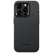 Чехол Pitaka для Apple iPhone 15 Pro черный