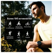 Смарт-часы AGM Watch Legion 46 мм черный