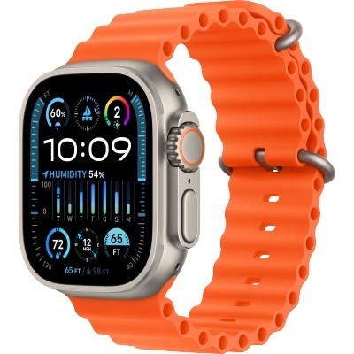Apple Watch Ultra Series 2 GPS + Cellular 49 мм (MREH3) серебристый-оранжевый Apple Watch Ultra Series 2 GPS + Cellular 49 мм (MREH3) серебристый-оранжевый