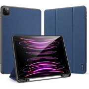 Чехол Dux Ducis Domo для iPad Pro 12.9 2020 2021 2022 синий