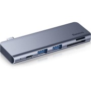 Док-станция Baseus Harmonica CAHUB-K0G серый