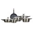 Banquet Набор посуды Metallic Platinum 40051911 из 11шт Banquet Набор посуды Metallic Platinum 40051911 из 11шт