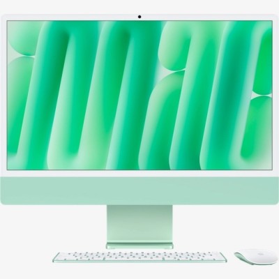 Apple iMac 24 2024 MWUE3 (M4 8-Core, GPU 8-Core, 16GB, 256GB) зеленый Apple iMac 24 2024 MWUE3 (M4 8-Core, GPU 8-Core, 16GB, 256GB) зеленый