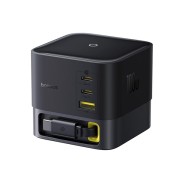 Baseus Super GaN Desktop Charger with Retractable Cable 3C+U 100W EU