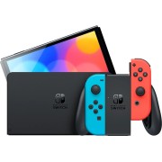 Игровая приставка Nintendo Switch OLED красный-синий