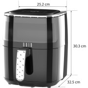 Аэрогриль QUIN YJ-315AD черный