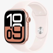 Apple Watch Series 10 GPS, 42мм, Розовое золото, Light Blush Sport Band M/L, (MWWJ3)